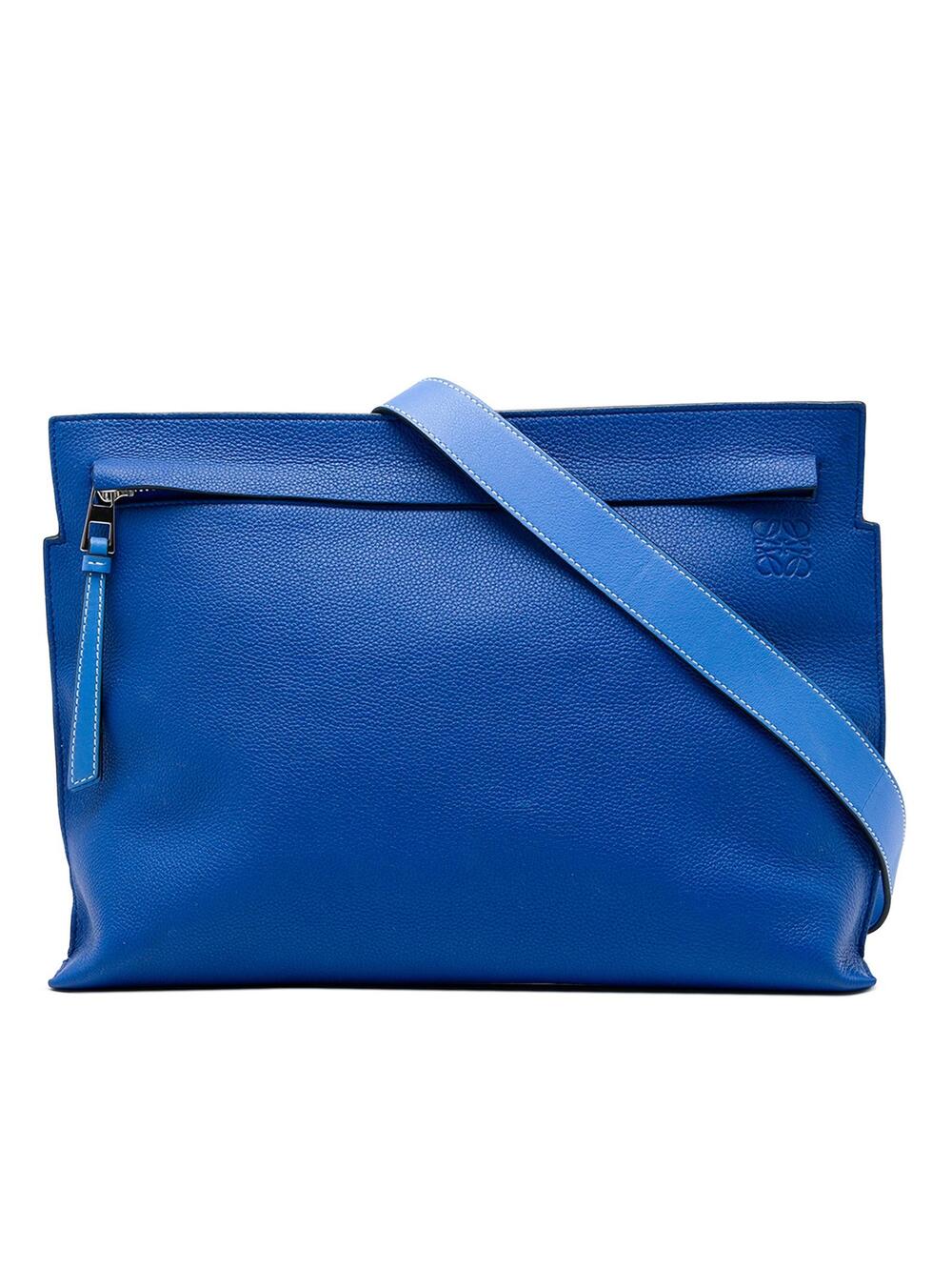 Loewe Leather Anagram T Pouch Crossbody #346644L75B